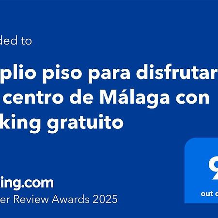 Amplio Piso Para Disfrutar Del Centro De Malaga Con Parking Gratuito Eksteriør billede