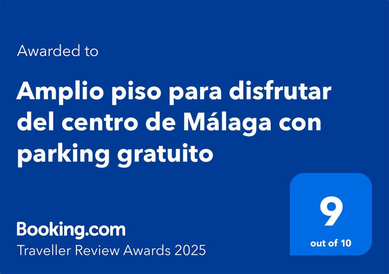 Amplio Piso Para Disfrutar Del Centro De Malaga Con Parking Gratuito Eksteriør billede